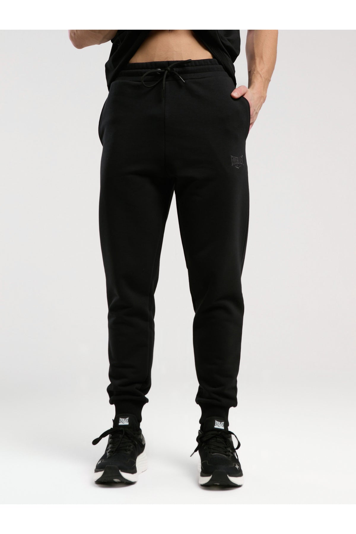 Everlast Pantaloni lungi cu buzunare si elastic cu snur in talie
