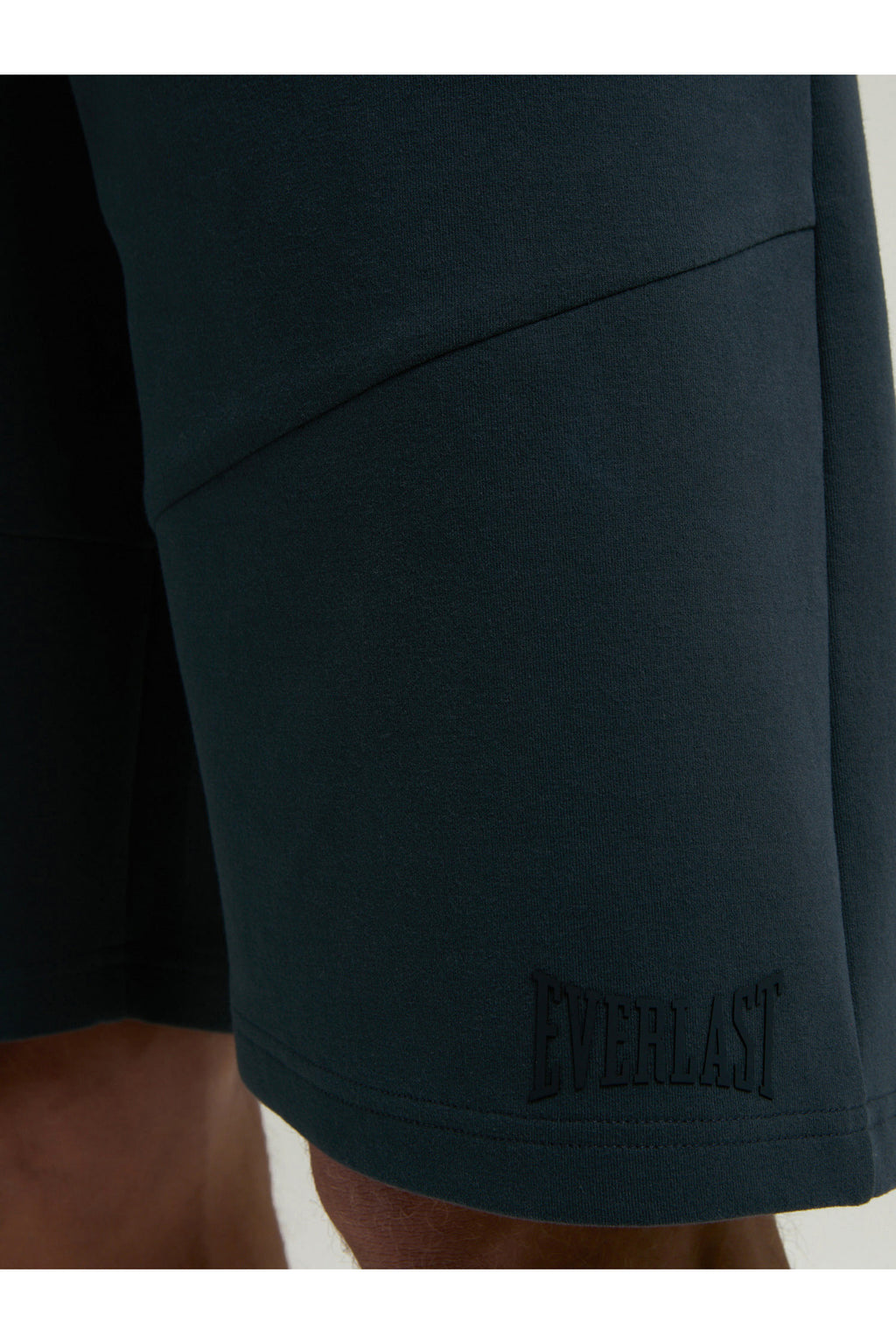 Everlast Pantaloni scurti cu talie elastica si snur, buzunare laterale si logo discret