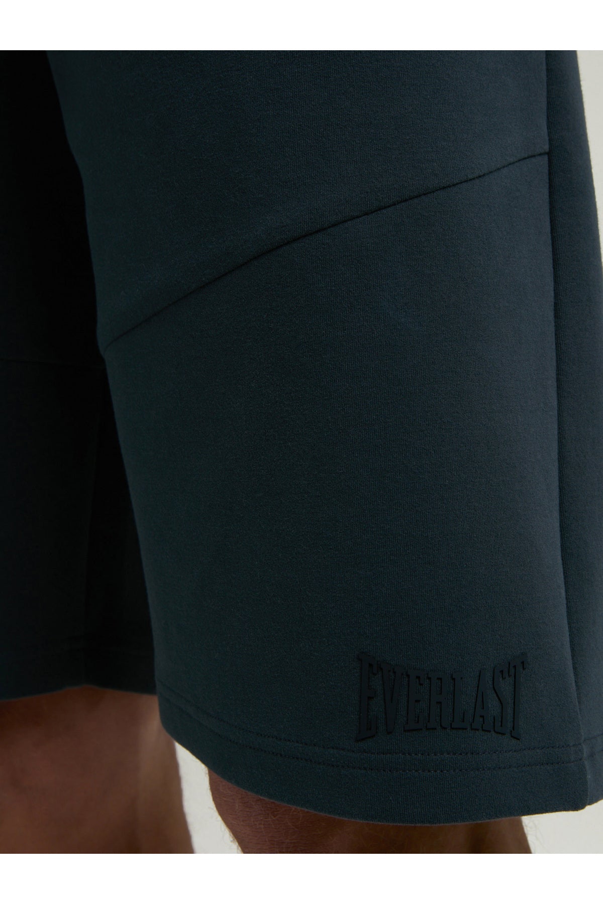 Everlast Pantaloni scurti cu talie elastica si snur, buzunare laterale si logo discret