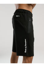Everlast Pantaloni scurti cu talie elastica si snur, buzunare laterale si logo discret