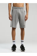 Everlast Pantaloni scurti cu talie elastica si snur, buzunare laterale si logo discret