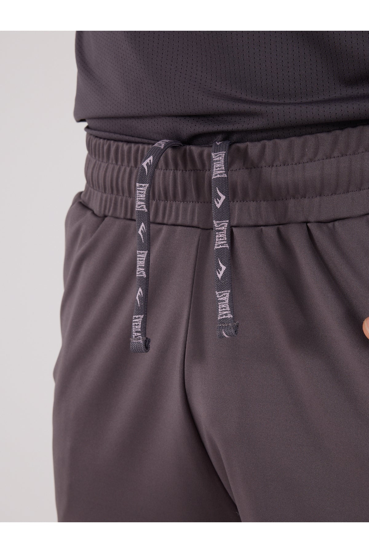 Everlast Pantaloni scurti cu talie elastica si snur, buzunare laterale si logo discret
