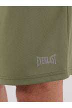 Everlast Pantaloni scurti cu talie elastica si snur, buzunare laterale si logo discret