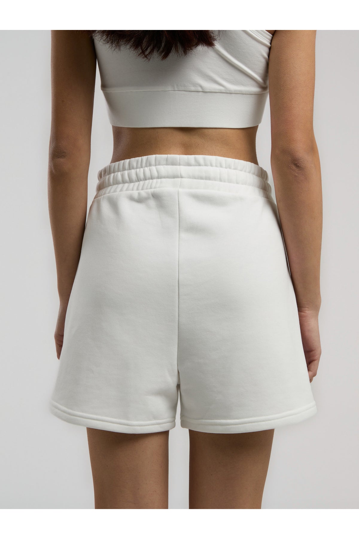 Everlast Pantaloni scurti cu talie inalta elastica si snur, buzunare laterale si logo discret