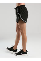 Everlast Pantaloni scurti cu talie inalta elastica si snur, buzunare laterale si logo discret