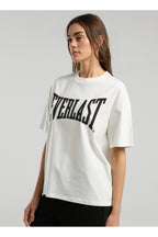 Everlast Tricou Oversized, decolteu la baza gatului si imprimeu cu logo