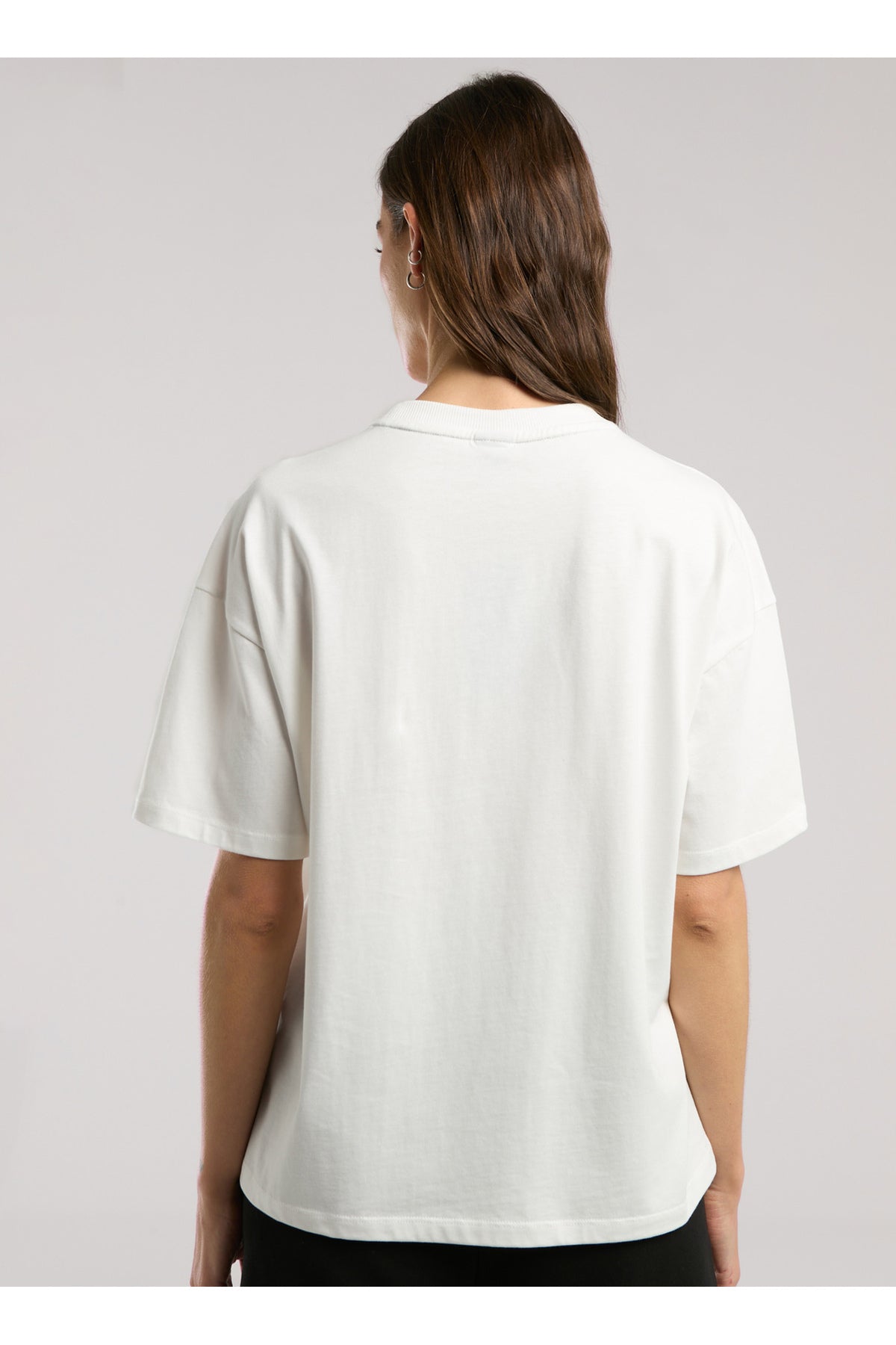 Everlast Tricou Oversized, decolteu la baza gatului si imprimeu cu logo