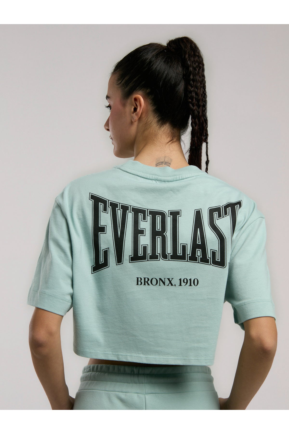 Everlast Tricou Comfort, decolteu la baza gatului si imprimeu cu logo