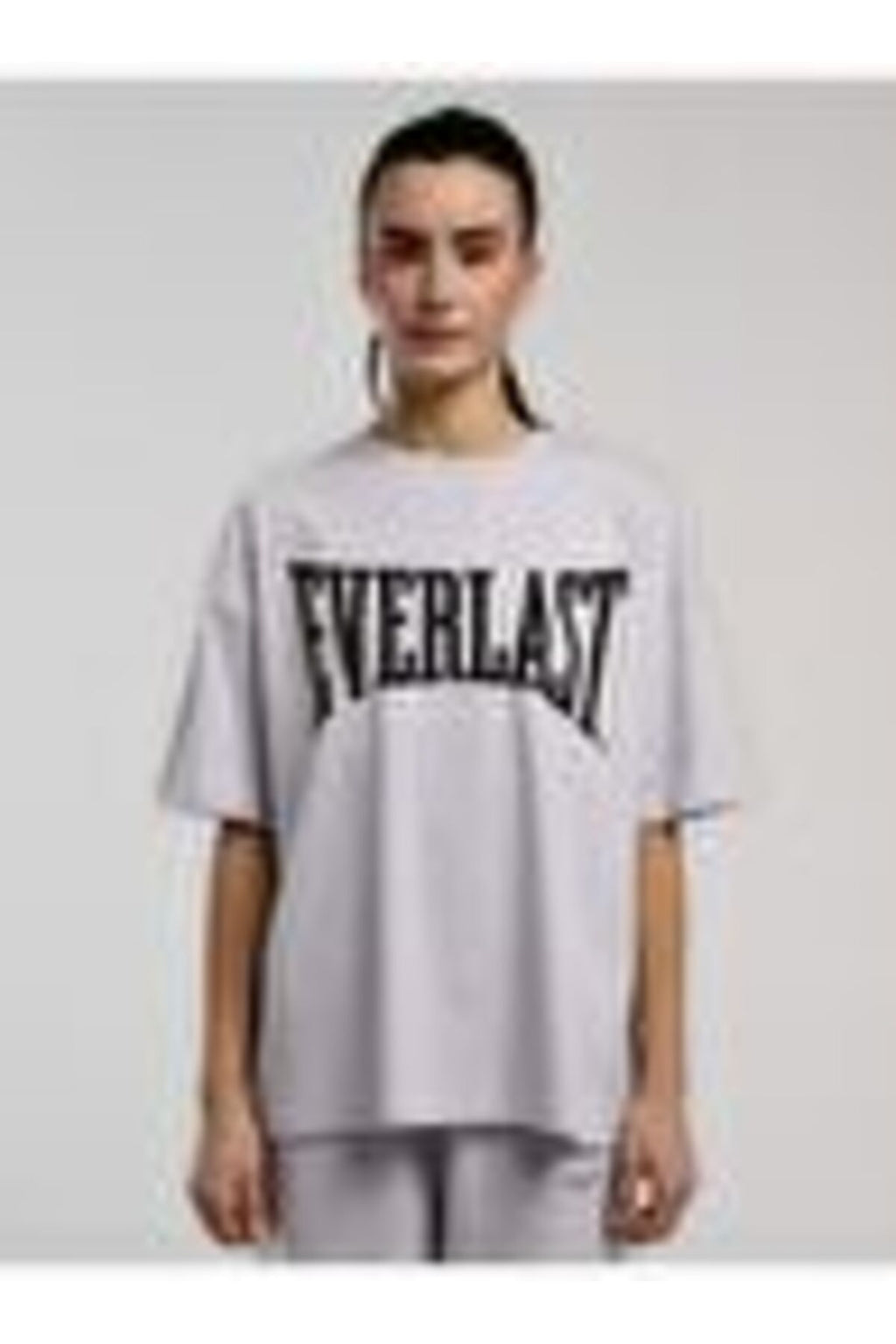 Everlast Tricou Oversized, decolteu la baza gatului si imprimeu cu logo
