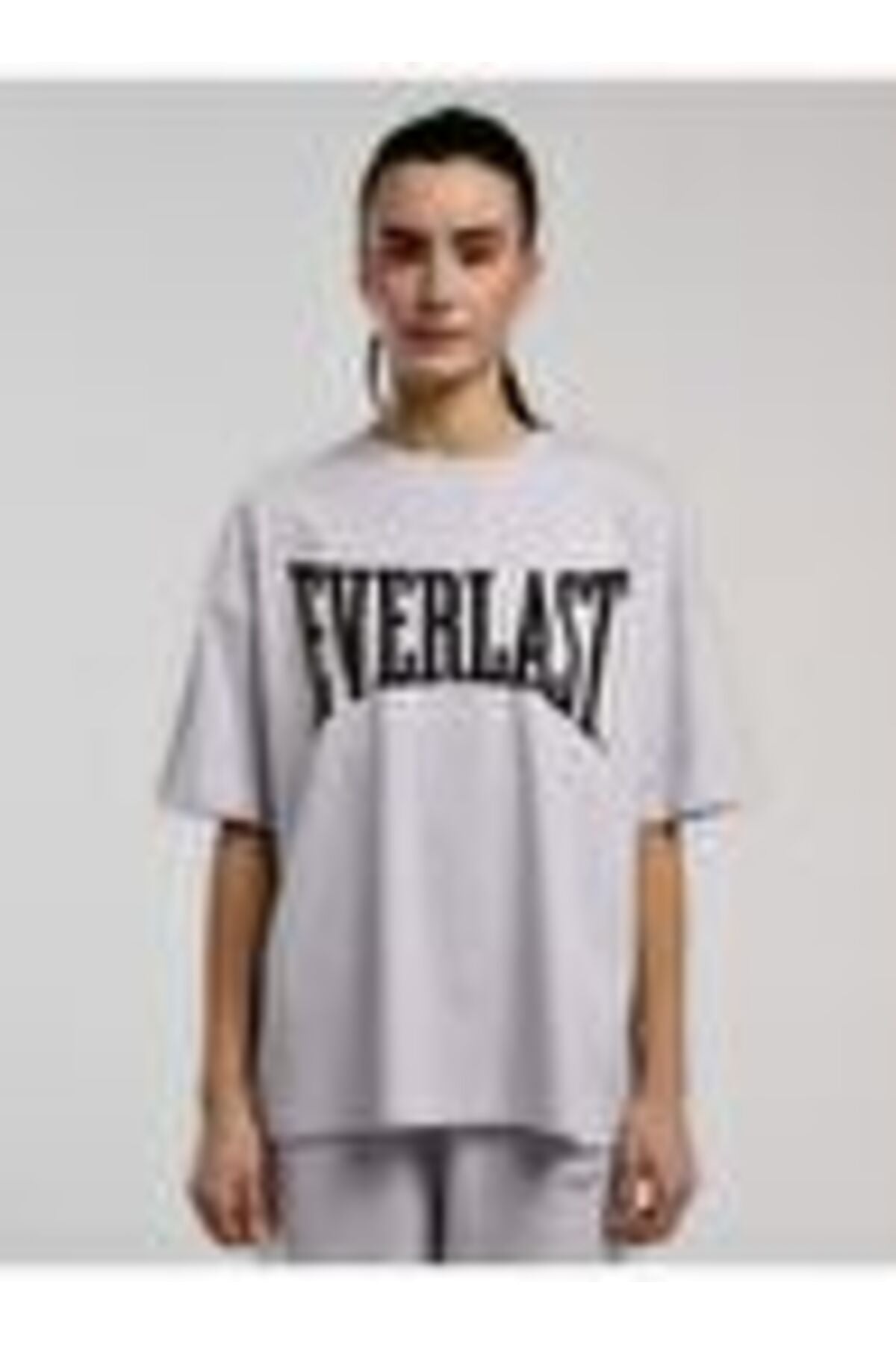 Everlast Tricou Oversized, decolteu la baza gatului si imprimeu cu logo