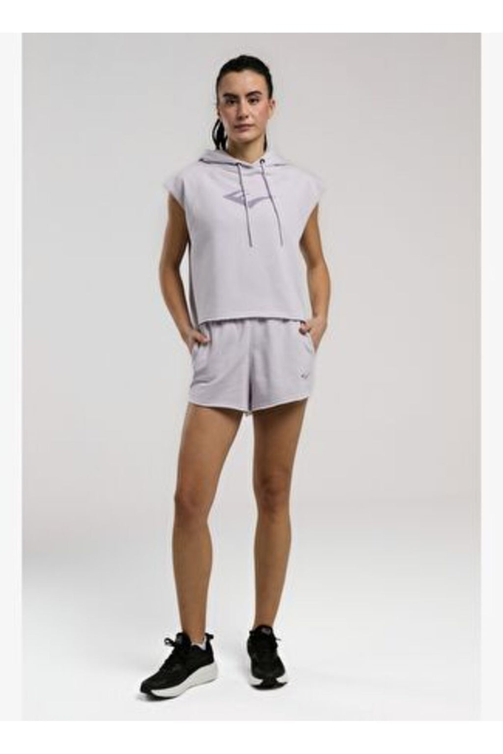 Everlast Tricou Oversized scurt, decolteu la baza gatului si imprimeu cu logo