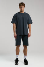 Everlast Tricou Oversized, decolteu la baza gatului si imprimeu cu logo