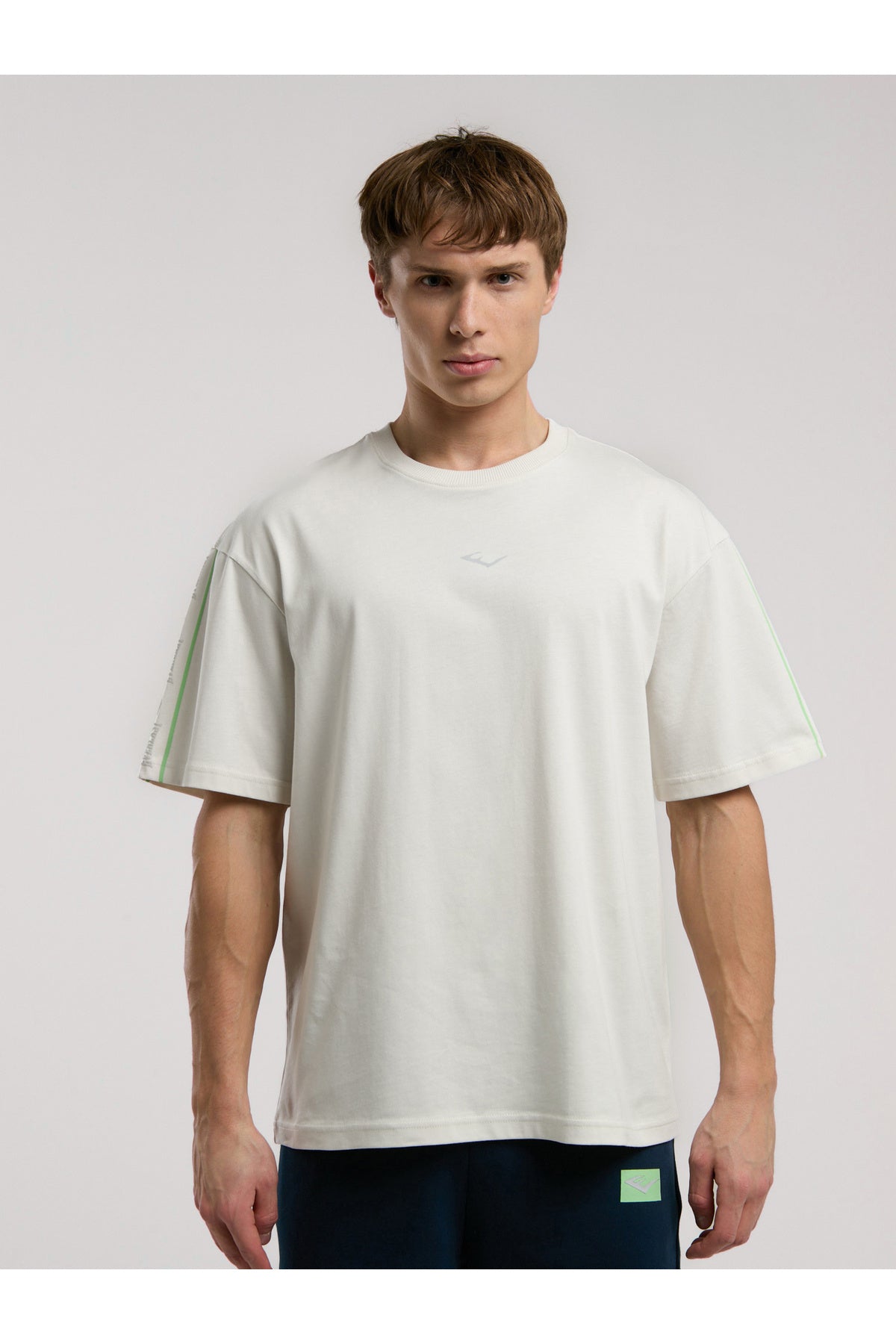 Everlast Tricou Oversized, decolteu la baza gatului si imprimeu cu logo