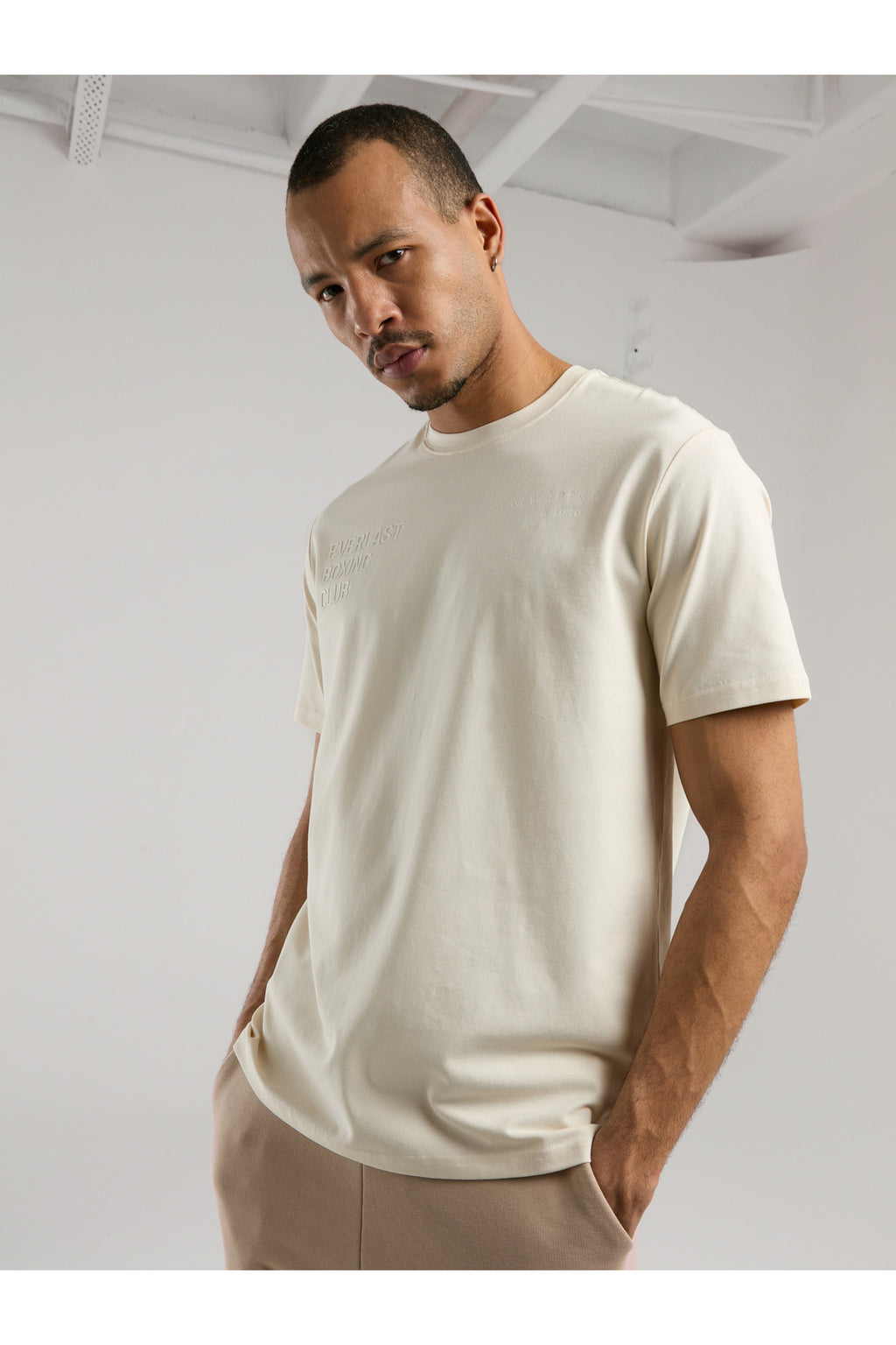 Everlast Tricou, decolteu la baza gatului si imprimeu cu logo