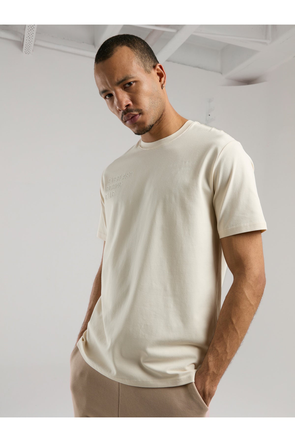 Everlast Tricou, decolteu la baza gatului si imprimeu cu logo