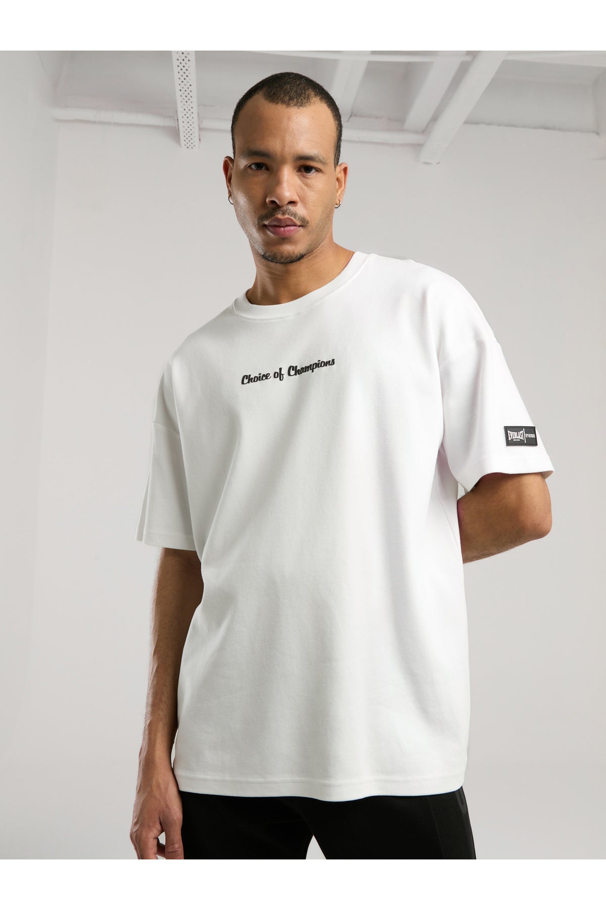 Everlast Tricou, decolteu la baza gatului si imprimeu cu logo