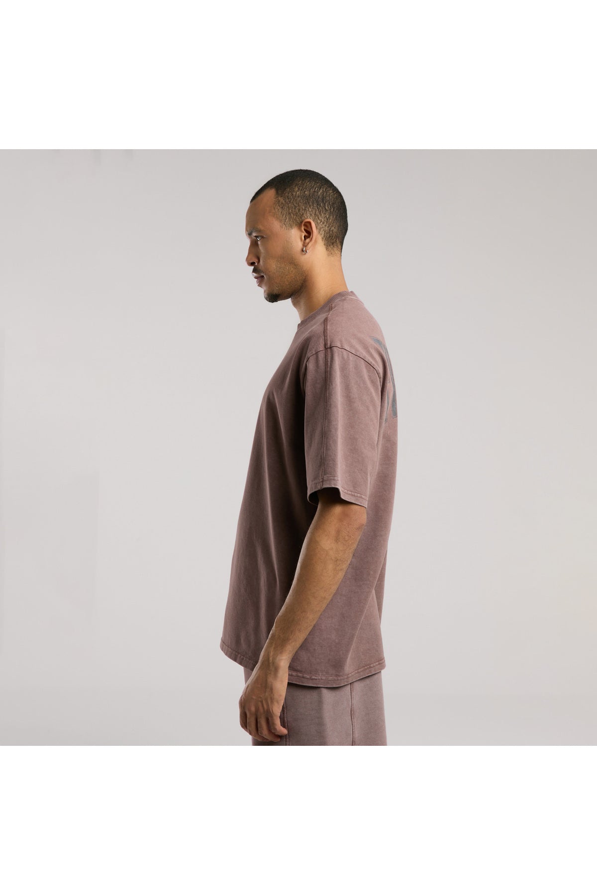 Everlast Tricou Oversized, decolteu la baza gatului si imprimeu cu logo