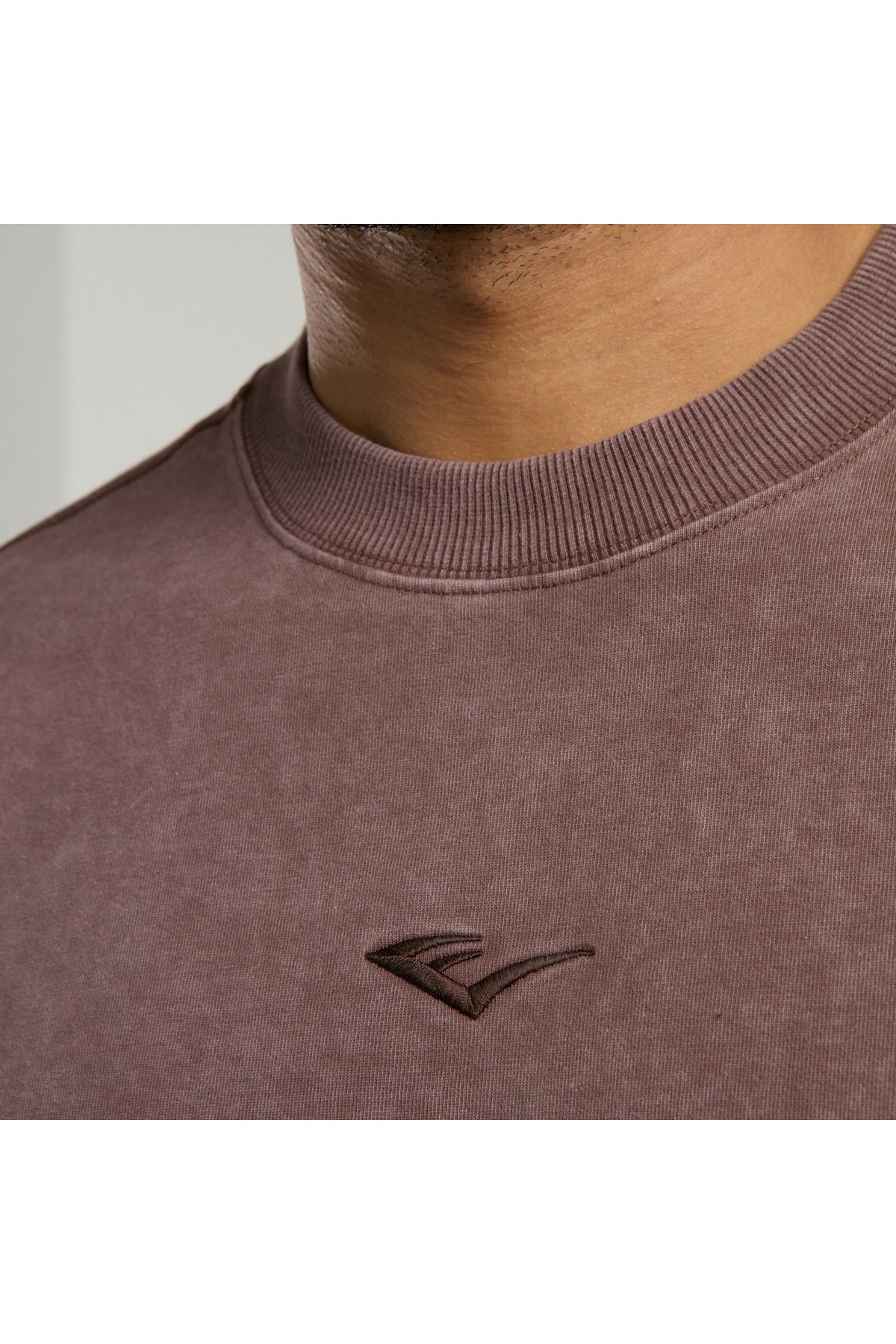 Everlast Tricou Oversized, decolteu la baza gatului si imprimeu cu logo