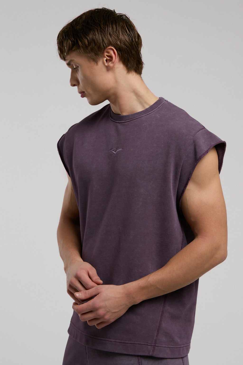 Everlast Tricou Oversized, decolteu la baza gatului si imprimeu cu logo