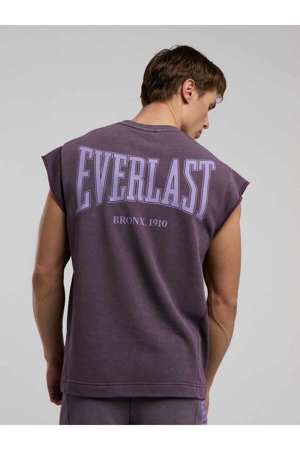 Everlast Tricou Oversized, decolteu la baza gatului si imprimeu cu logo