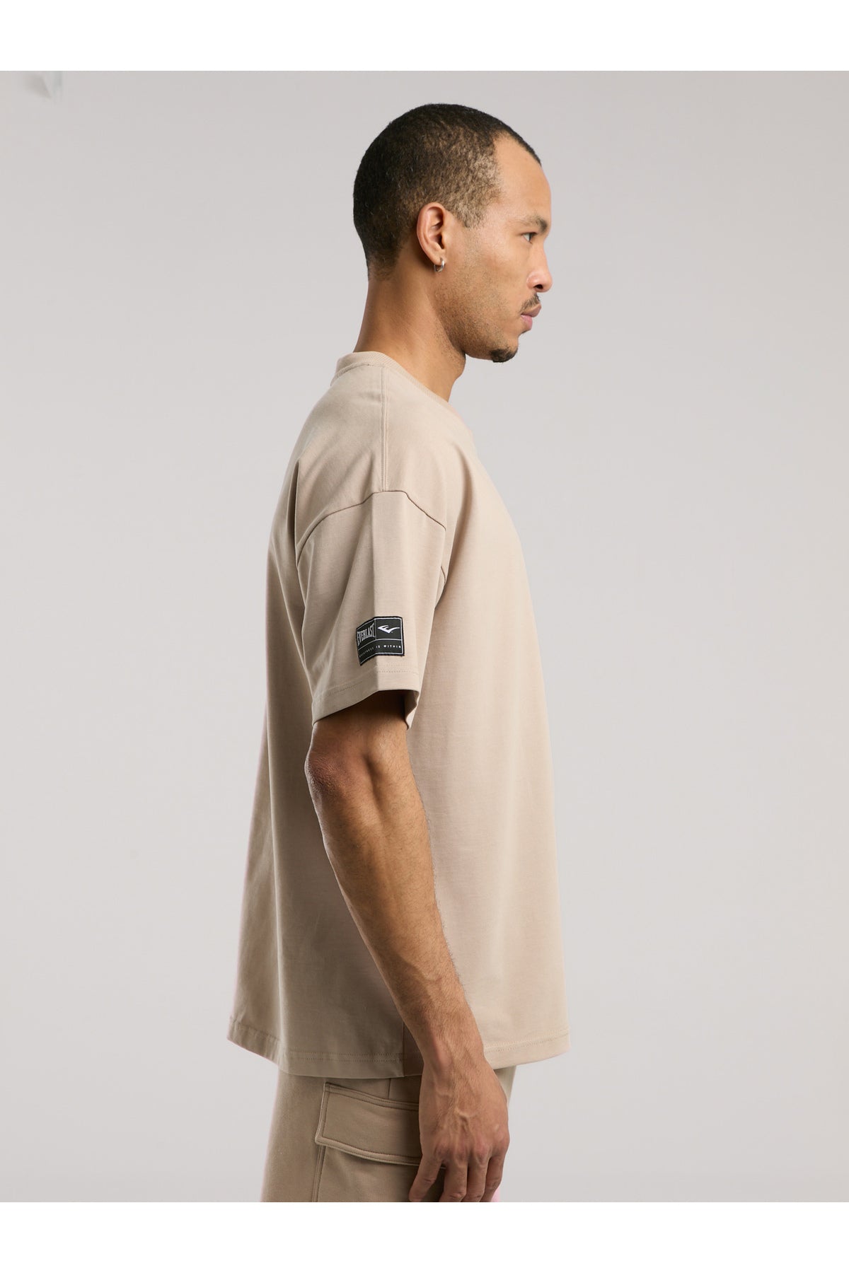 Everlast Tricou Oversized, decolteu la baza gatului si imprimeu cu logo