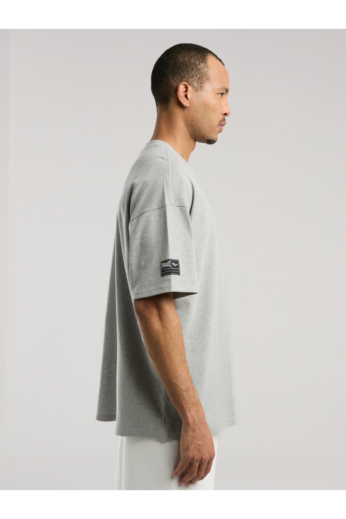 Everlast Tricou Oversized, decolteu la baza gatului si imprimeu cu logo