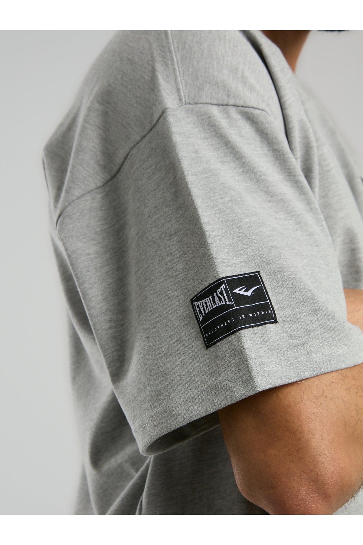 Everlast Tricou Oversized, decolteu la baza gatului si imprimeu cu logo