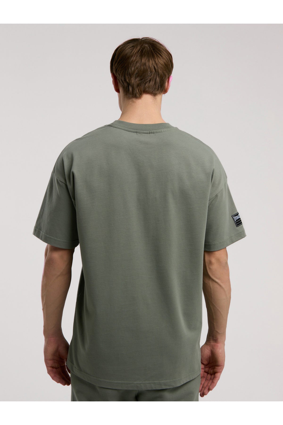 Everlast Tricou Oversized, decolteu la baza gatului si imprimeu cu logo