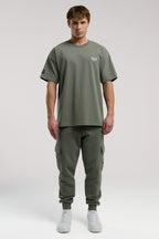 Everlast Tricou Oversized, decolteu la baza gatului si imprimeu cu logo