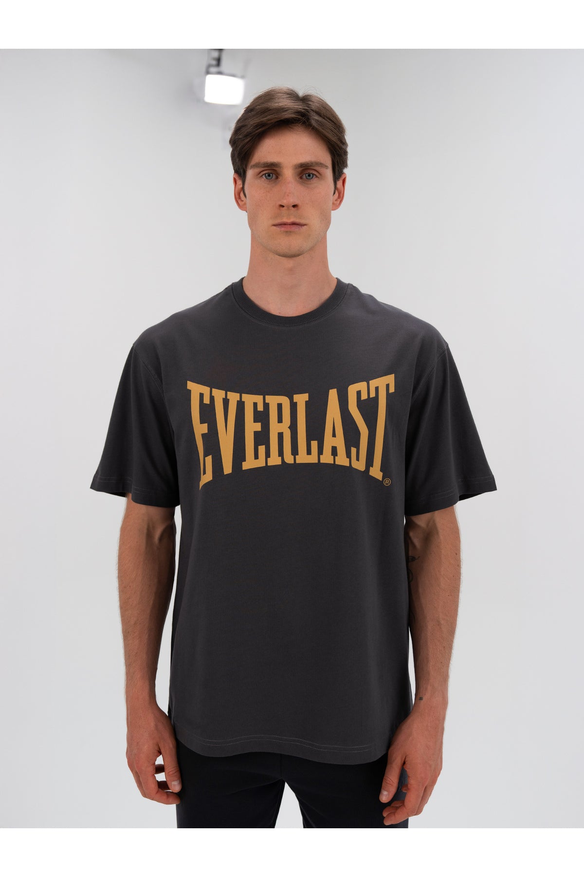 Everlast Tricou Comfort, decolteu la baza gatului si imprimeu cu logo