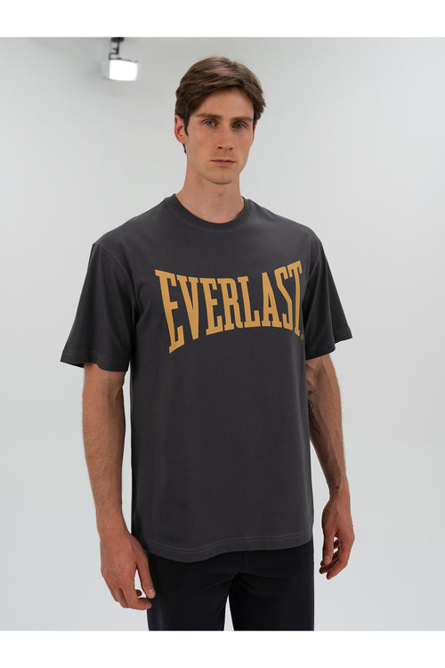 Everlast Tricou Comfort, decolteu la baza gatului si imprimeu cu logo