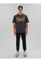 Everlast Tricou Comfort, decolteu la baza gatului si imprimeu cu logo