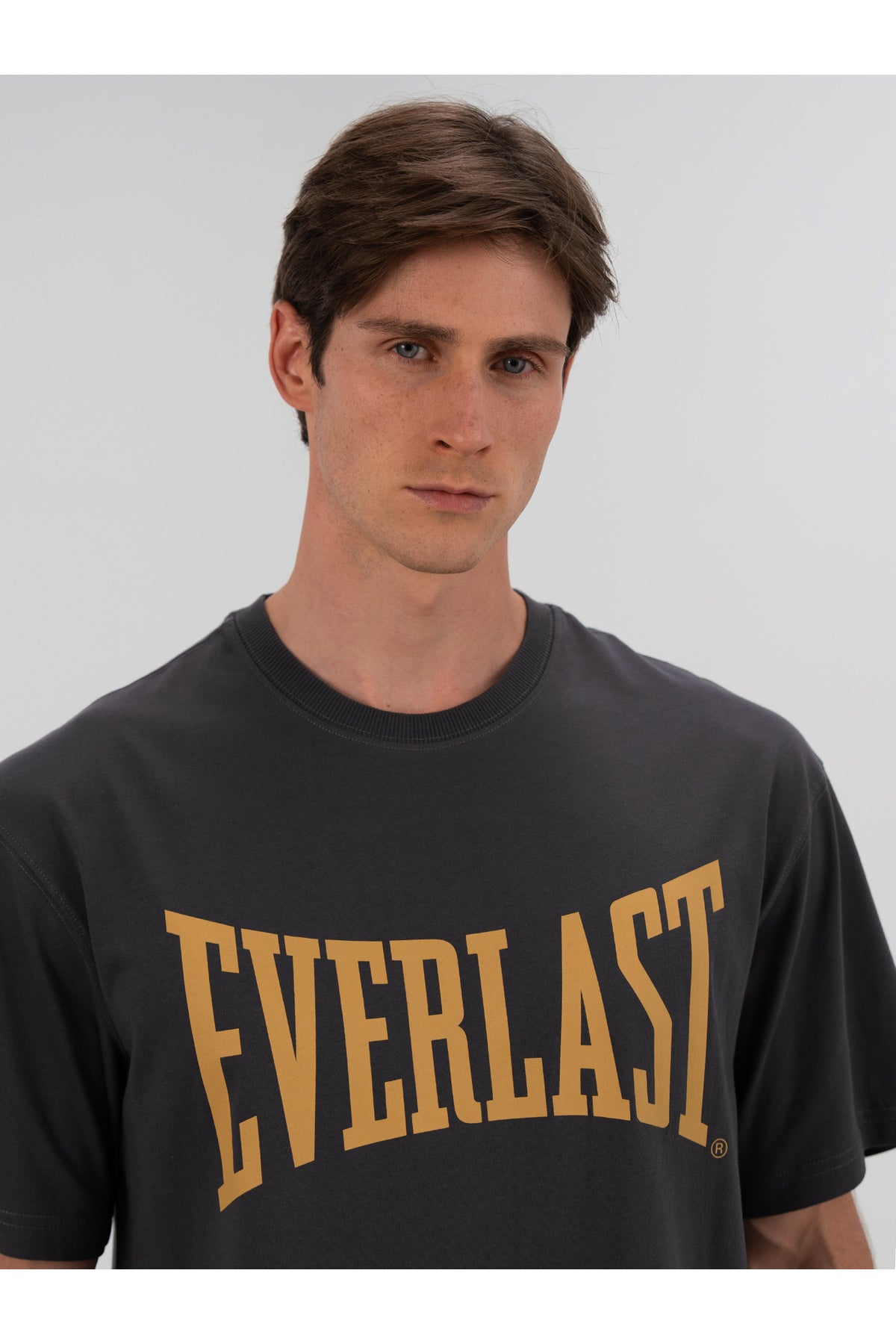 Everlast Tricou Comfort, decolteu la baza gatului si imprimeu cu logo