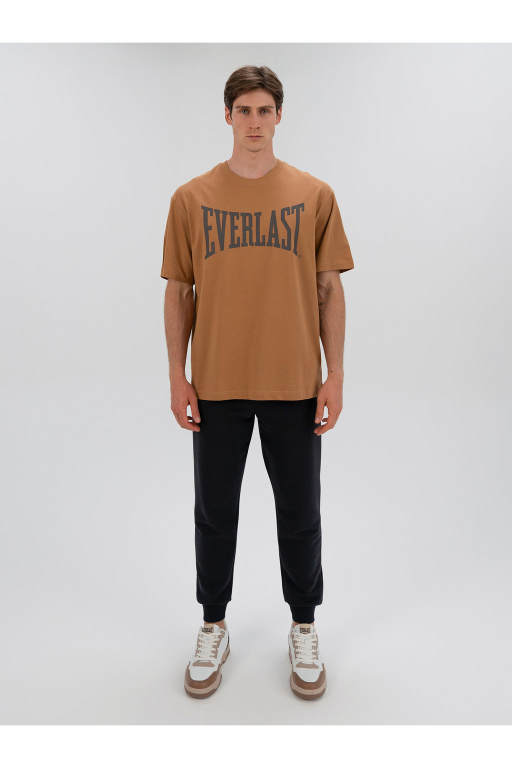 Everlast Tricou Comfort, decolteu la baza gatului si imprimeu cu logo