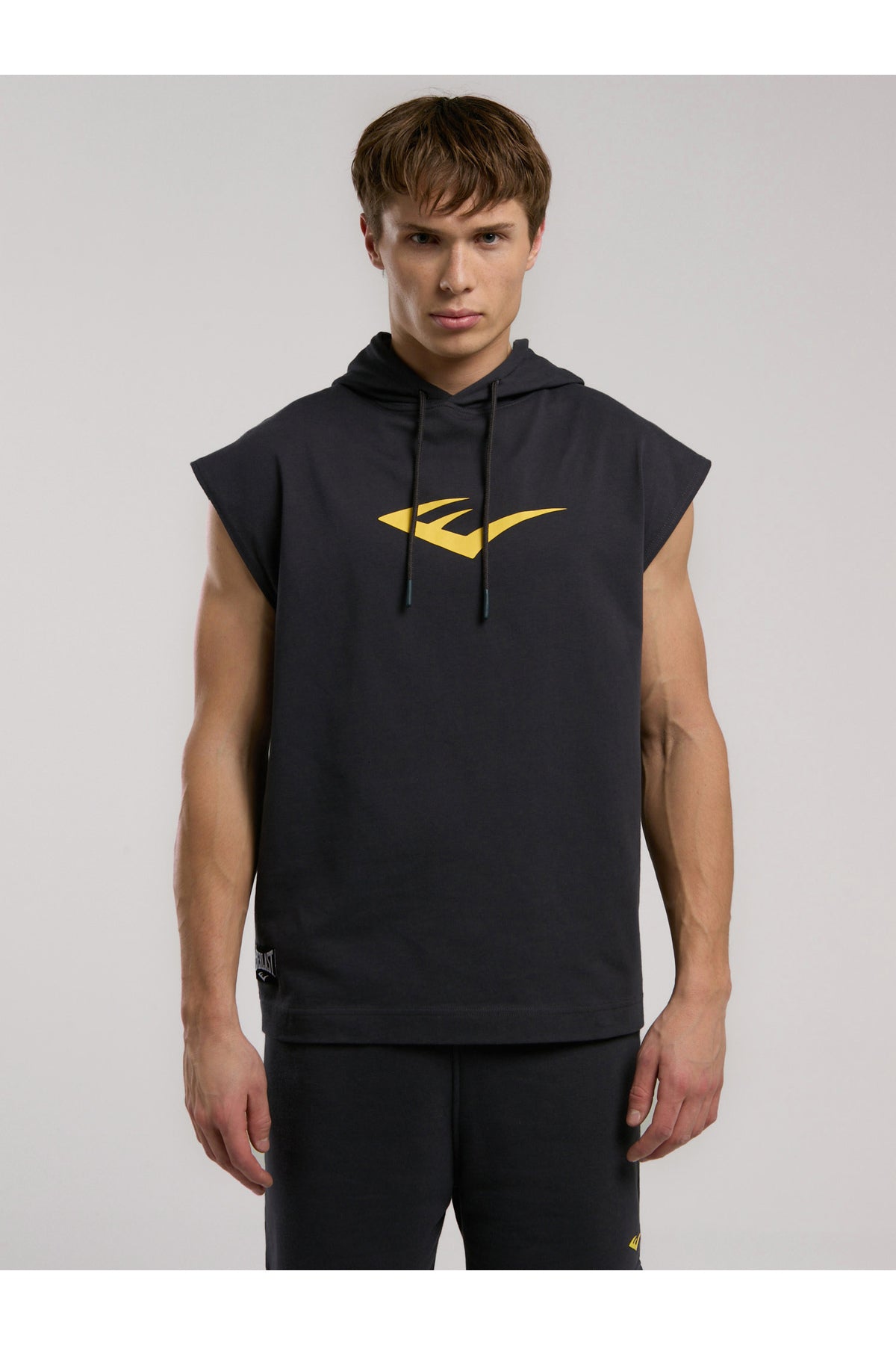 Everlast Tricou Oversized, decolteu la baza gatului si imprimeu cu logo