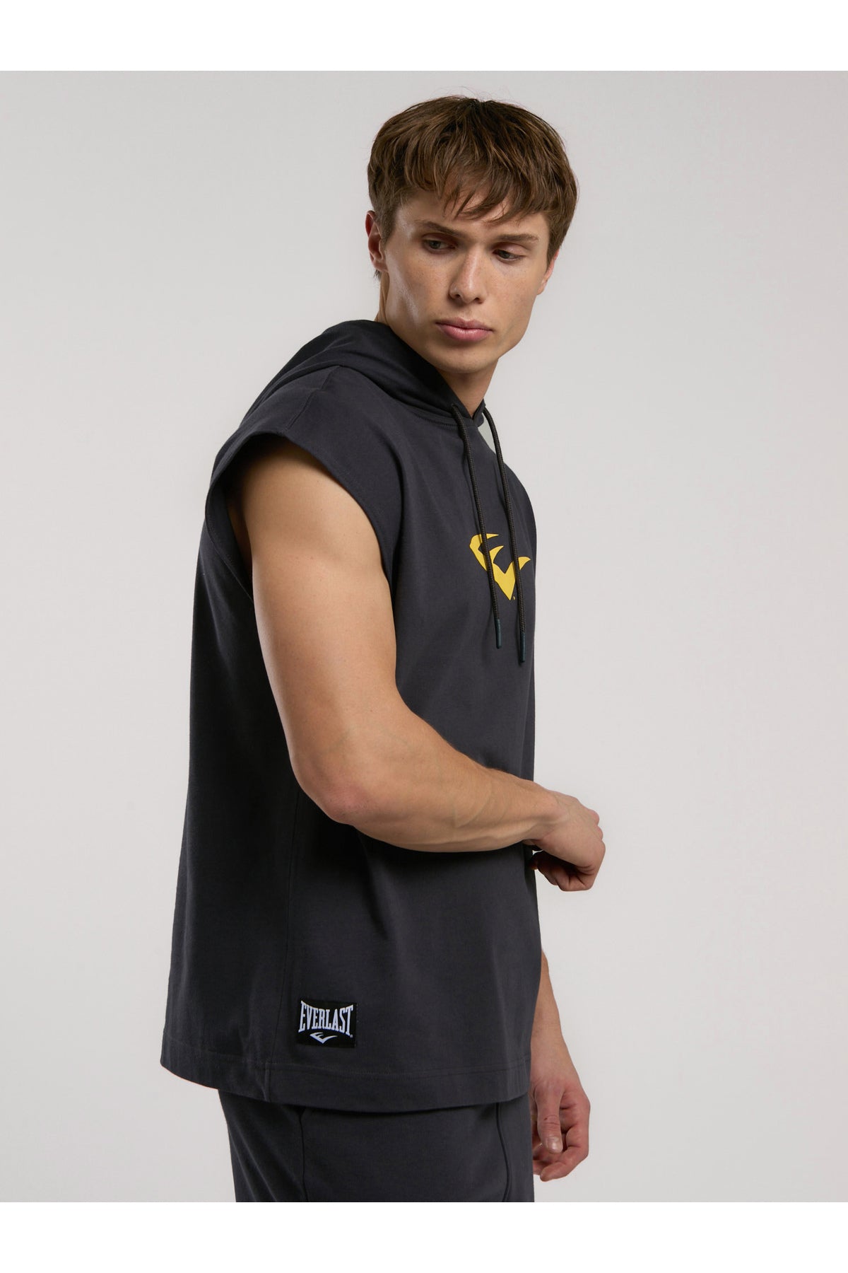 Everlast Tricou Oversized, decolteu la baza gatului si imprimeu cu logo