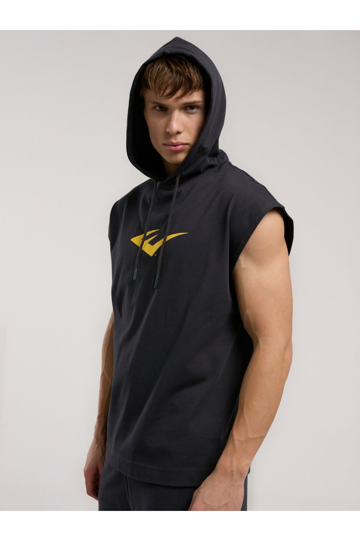 Everlast Tricou Oversized, decolteu la baza gatului si imprimeu cu logo