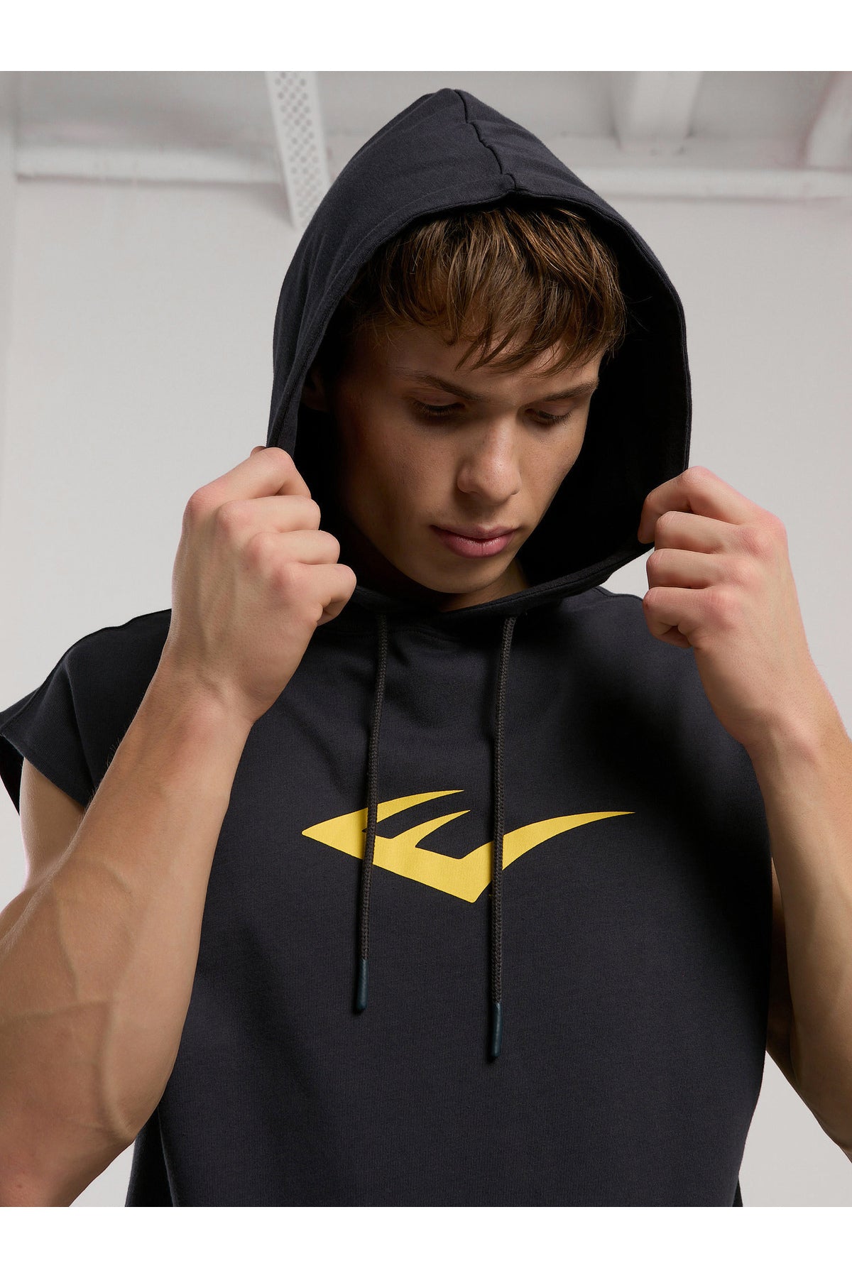 Everlast Tricou Oversized, decolteu la baza gatului si imprimeu cu logo