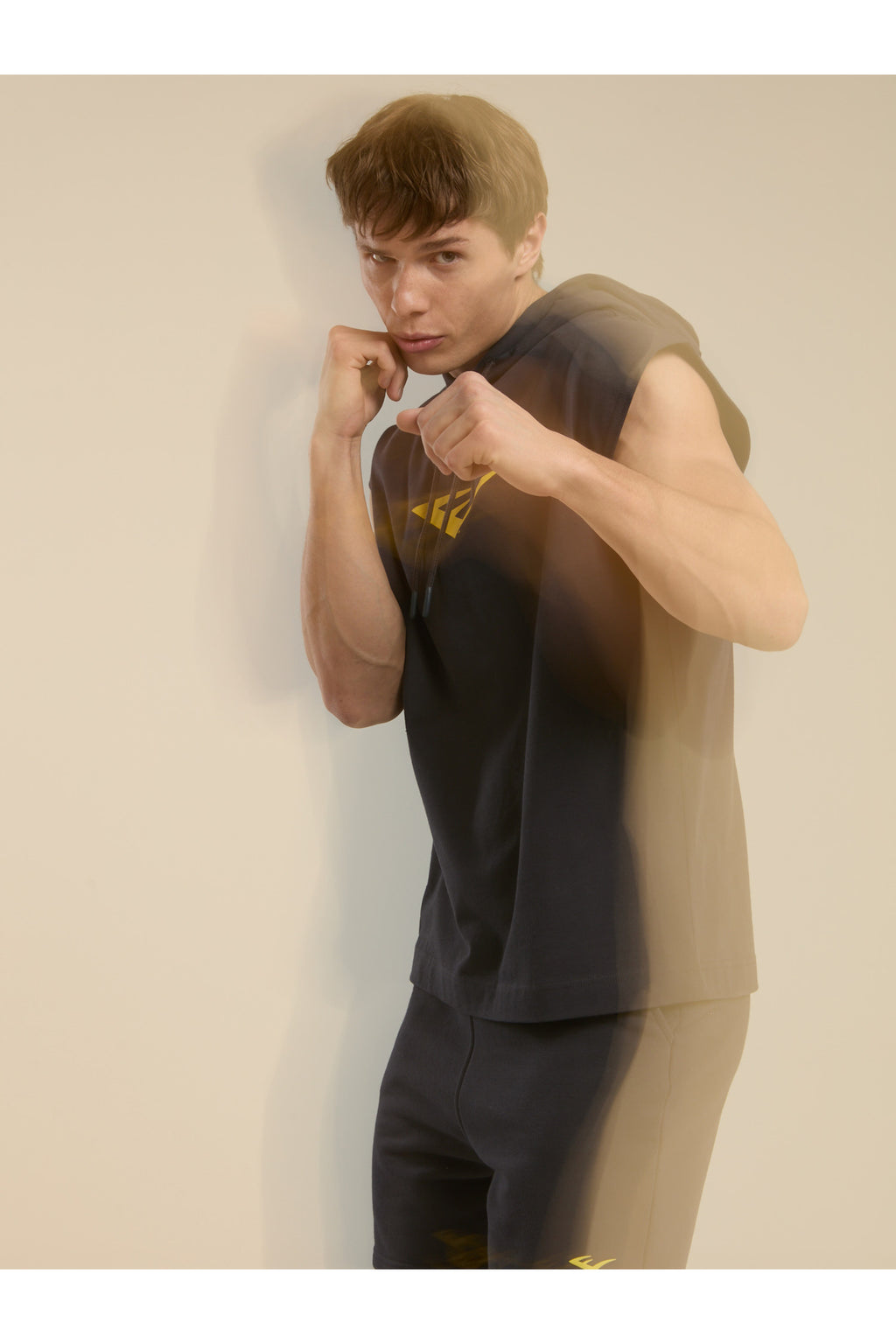 Everlast Tricou Oversized, decolteu la baza gatului si imprimeu cu logo