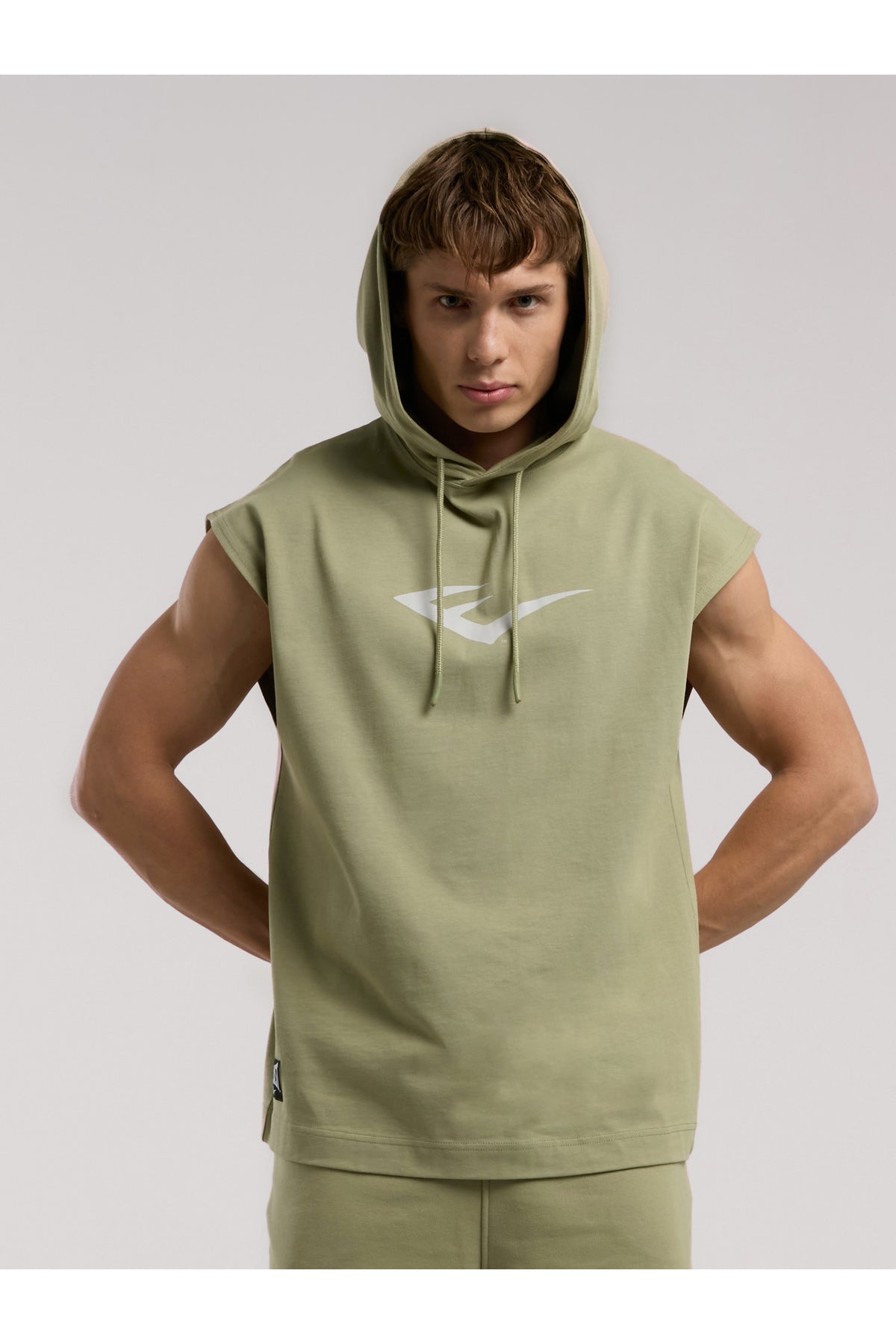 Everlast Tricou Oversized, decolteu la baza gatului si imprimeu cu logo