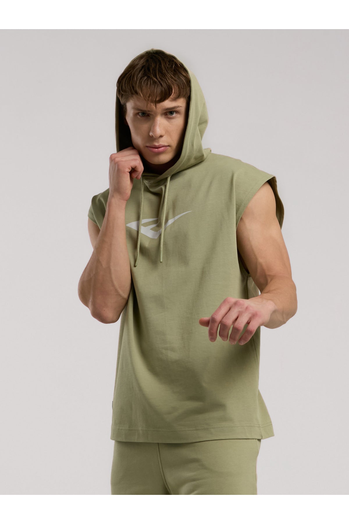 Everlast Tricou Oversized, decolteu la baza gatului si imprimeu cu logo