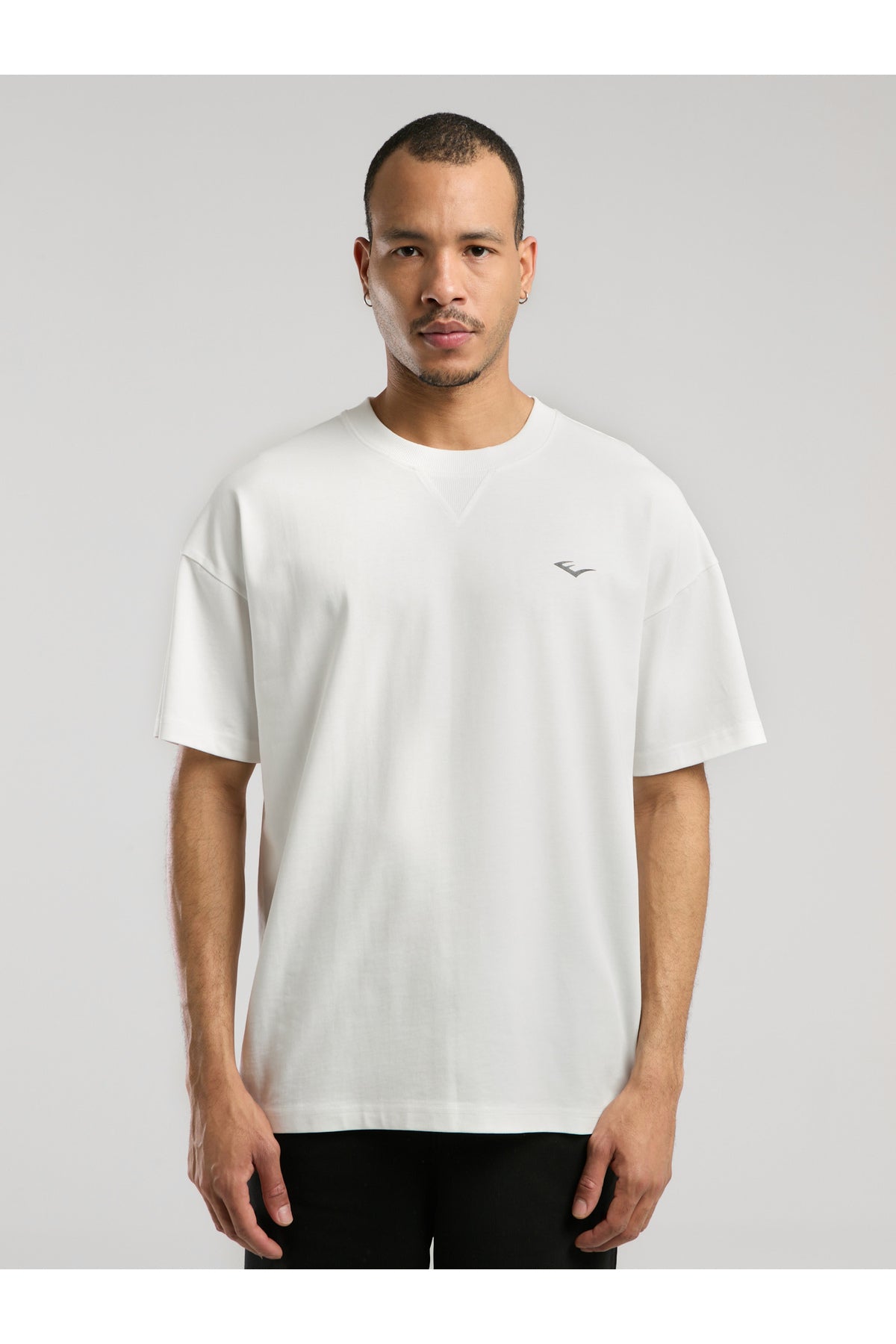 Everlast Tricou Oversized, decolteu la baza gatului si imprimeu cu logo