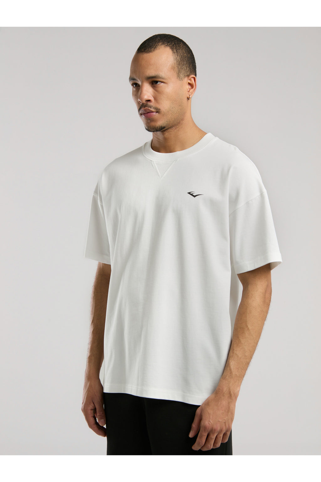 Everlast Tricou Oversized, decolteu la baza gatului si imprimeu cu logo