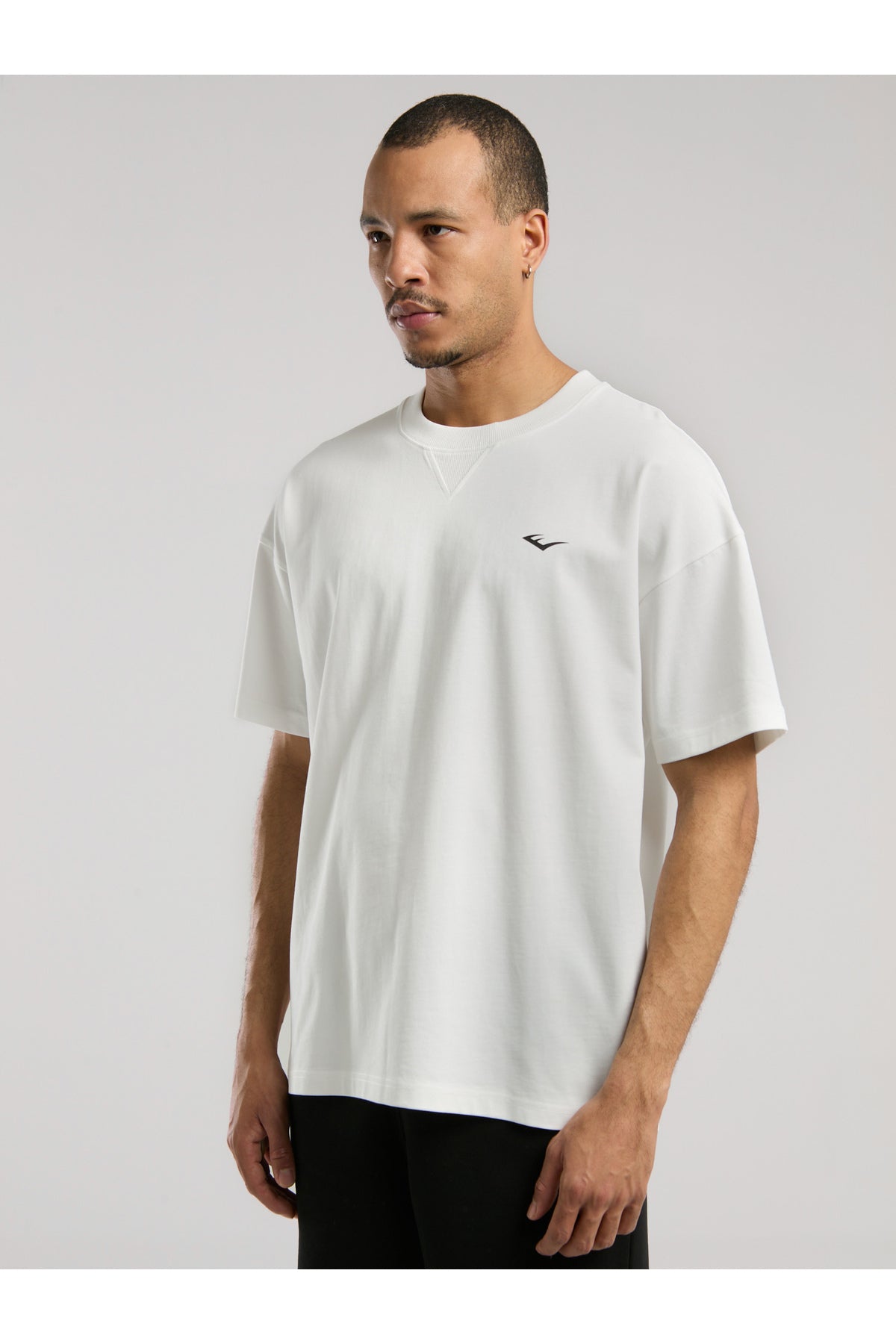 Everlast Tricou Oversized, decolteu la baza gatului si imprimeu cu logo