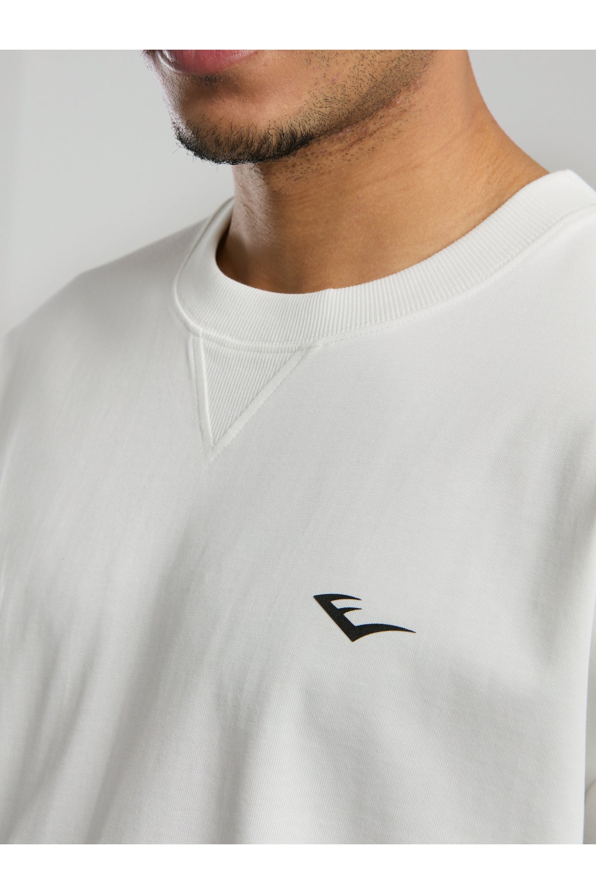 Everlast Tricou Oversized, decolteu la baza gatului si imprimeu cu logo
