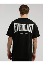 Everlast Tricou Oversized, decolteu la baza gatului si imprimeu cu logo