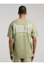 Everlast Tricou Oversized, decolteu la baza gatului si imprimeu cu logo