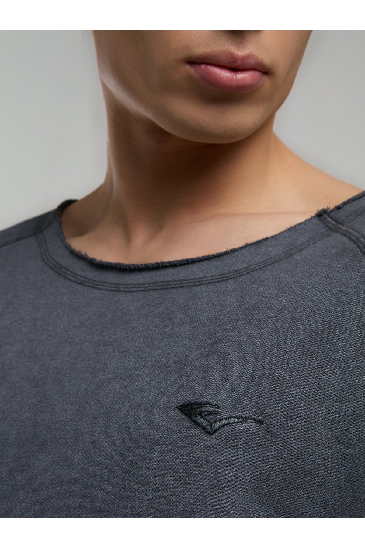 Everlast Tricou Oversized, decolteu la baza gatului si imprimeu cu logo