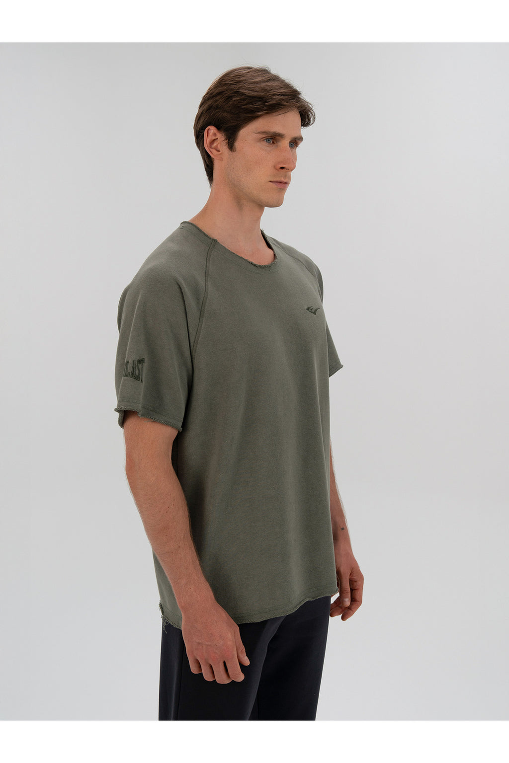 Everlast Tricou Oversized, decolteu la baza gatului si imprimeu cu logo