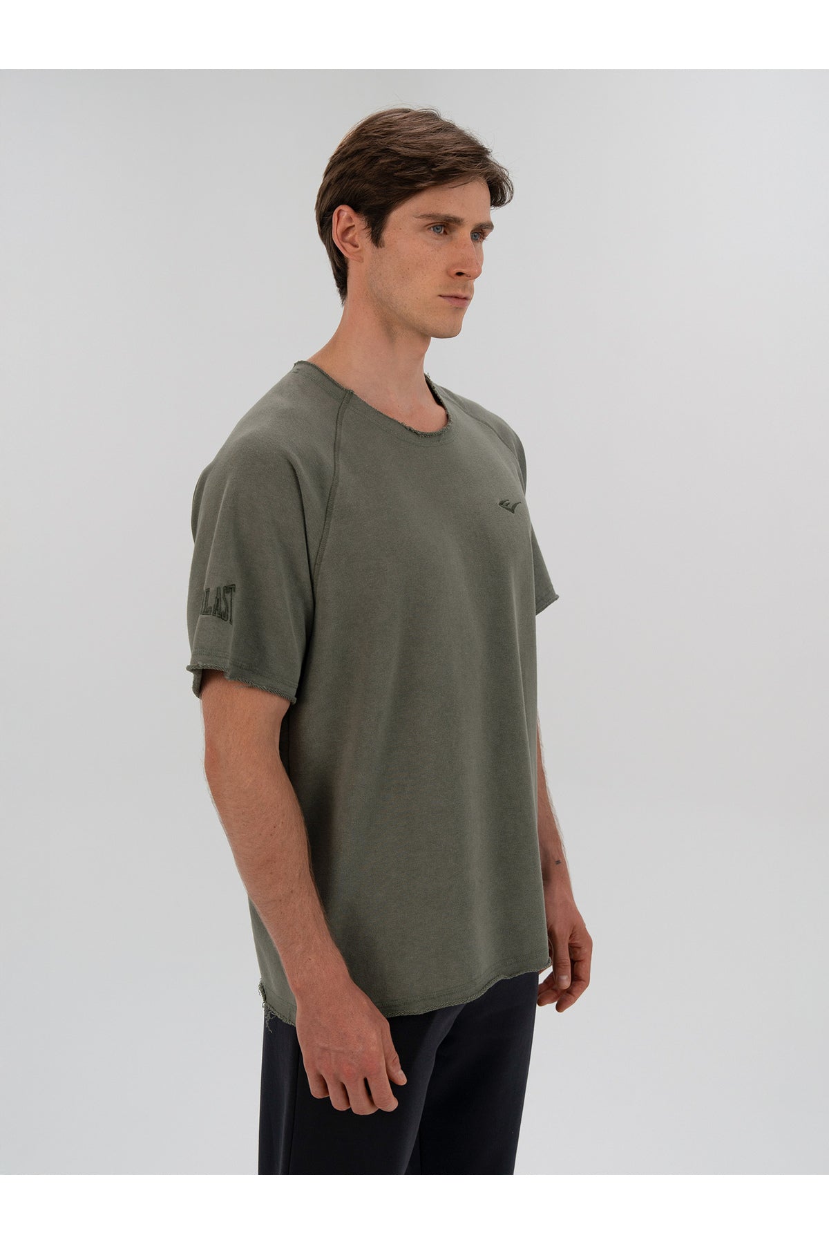 Everlast Tricou Oversized, decolteu la baza gatului si imprimeu cu logo